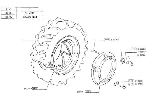 5106352 - Накладка